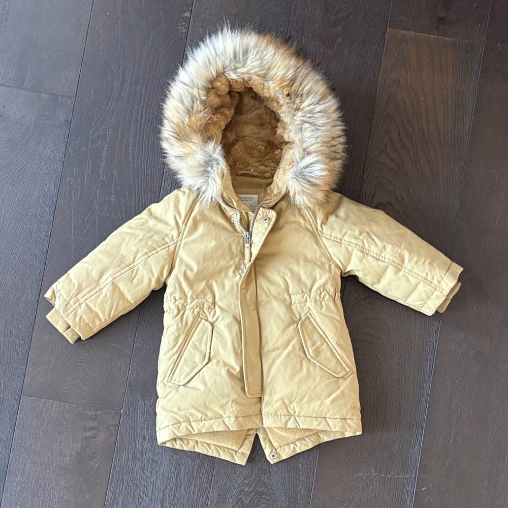 Jcrew boys fishtail parka jacket